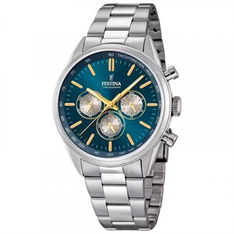 Reloj Festina Timeless Chronograph F16820/C acero