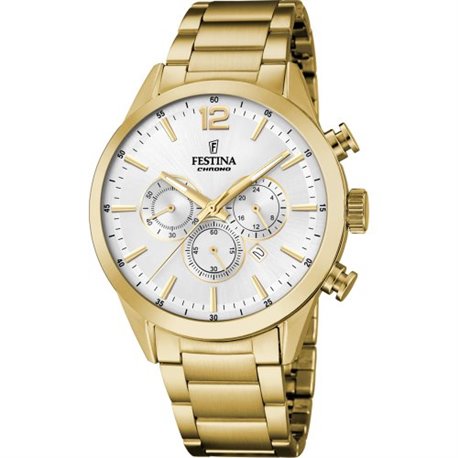 Reloj Festina Timeless Chronograph F20633/1 acero