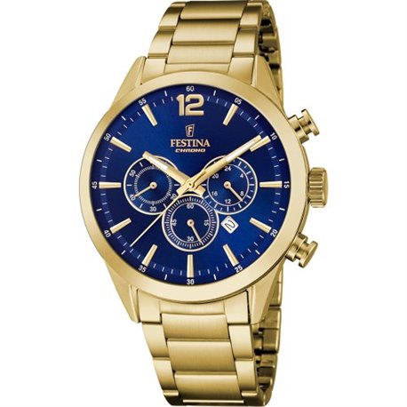 Reloj Festina Timeless Chronograph F20633/2 acero