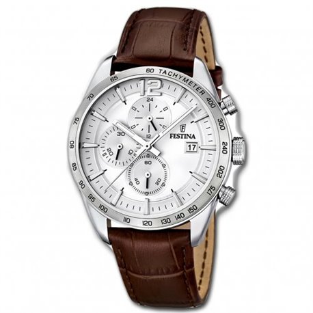 Reloj Festina Timeless Chronograph F16760/1 piel