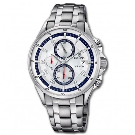 Reloj Festina Timeless Chronograph F6853/1 acero