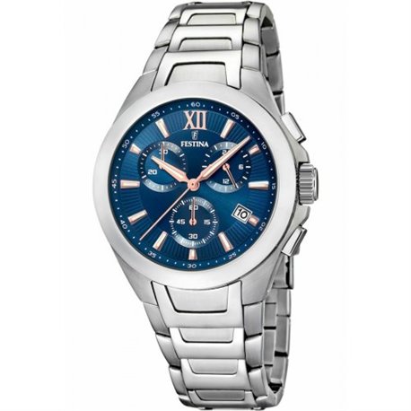 Reloj Festina Timeless Chronograph F16678/B acero