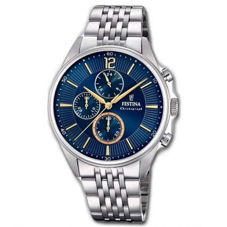 Reloj Festina Timeless Chronograph F20285/3 acero