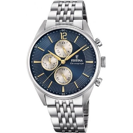 Reloj Festina Timeless Chronograph F20285/7 acero