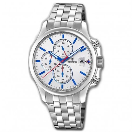 Reloj Festina Timeless Chronograph F20374/1 acero