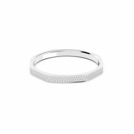 Brazalete Swarovski Dextera 5639201 pavé blanco