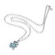 Colgante Swarovski Teddy 5642979 mujer azul