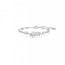 Pulsera Swarovski Gema 5644687 flor blanca