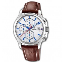 Reloj Festina Timeless Chronograph F20375/1 cuero