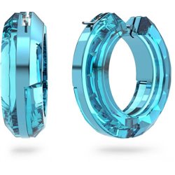 Pendientes Swarovski de aro Lucent 5629220 azules