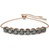 Pulsera Swarovski Exalta 5643749 negro mujer