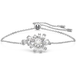 Pulsera Swarovski Gema 5644684 flor blanca