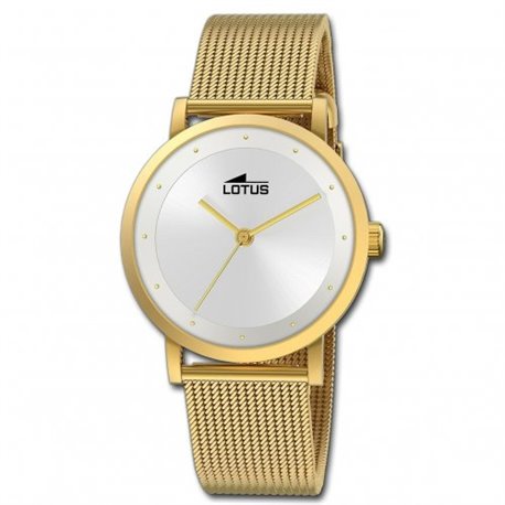 Reloj Lotus Trendy 18791/1 acero mujer dorado