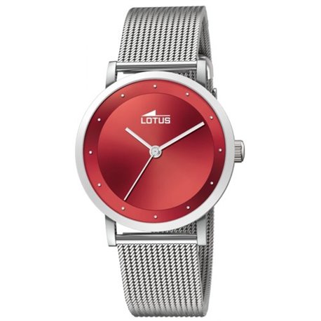 Reloj Lotus Trendy 18790/7 acero mujer rojo