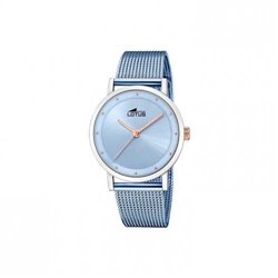 Reloj Lotus Trendy 18878/1 acero mujer azul claro