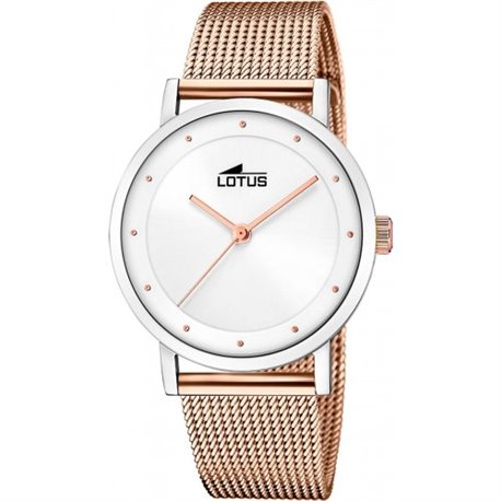 Reloj Lotus Trendy 18878/2 acero mujer rosé