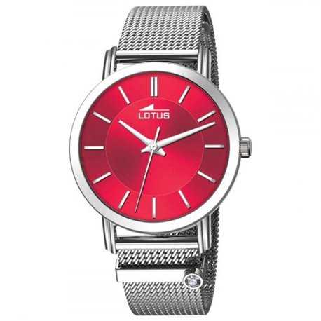 Reloj Lotus Trendy 18737/5 acero mujer rojo