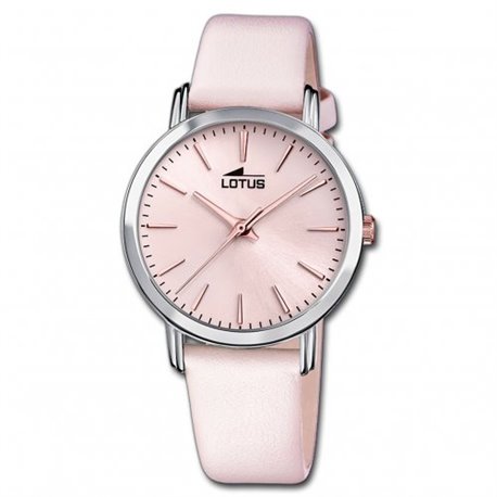 Reloj Lotus Trendy 18738/2 mujer acero y piel