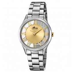 Reloj Lotus Trendy 18395/2 mujer acero dorado