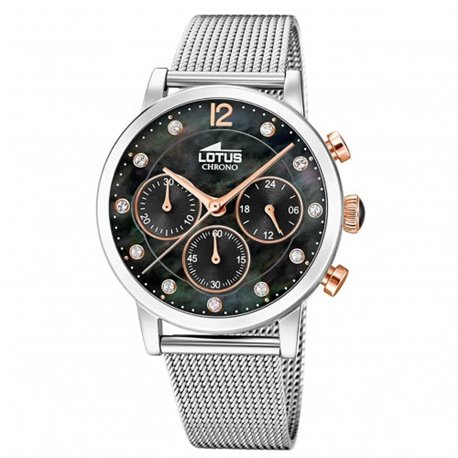 Reloj Lotus Trendy 18676/4 acero mujer cronómetro