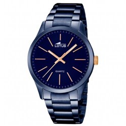 Reloj Lotus Minimalist 18163/2 hombre acero azul