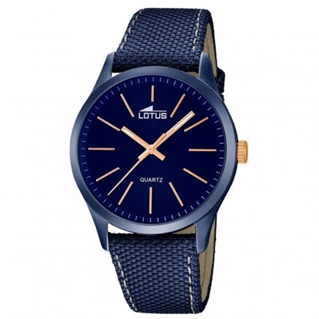 Reloj Lotus Minimalist 18166/2 hombre acero azul