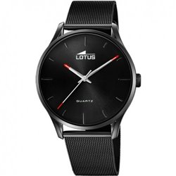 Reloj Lotus Minimalist 18817/1 hombre acero negro