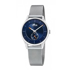 Reloj Lotus Minimalist 18818/1 mujer acero azul