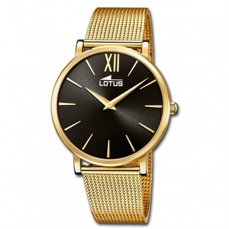 Reloj Lotus Minimalist 18729/2 mujer acero dorado