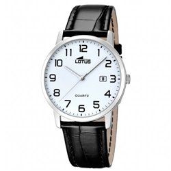 Reloj Lotus Correa clásico 18239/1 hombre cuero