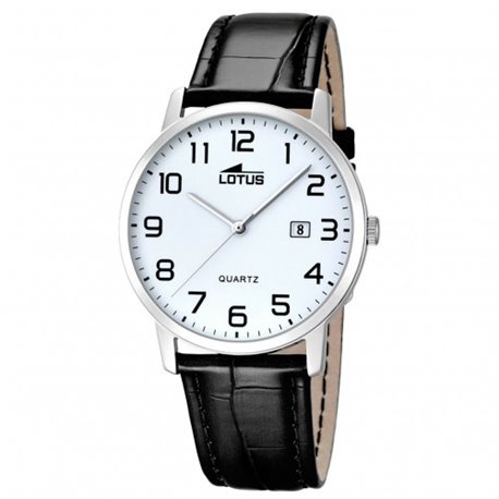 Reloj Lotus Correa clásico 18239/1 hombre cuero