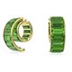 Pendientes de aro Swarovski 5629297 Matrix verdes