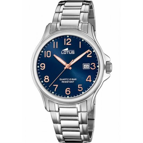 Reloj Lotus Acero clásico 18645/2 hombre azul