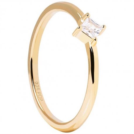 Anillo PDPaola AN01-817-12 Obi mujer circonitas