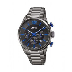 Reloj Lotus Chrono 18686/3 acero hombre azul