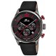 Reloj Lotus Chrono 18687/6 acero y piel negra