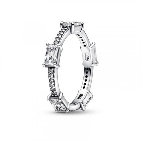 Anillo Pandora Timeless 192397C01-52 Barras pavé