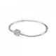 Pulsera Pandora 590723CZ-19 Mujer  Plata  Moments Cierre de Firma