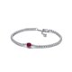 Pulsera Pandora Timeless 592403C01-16 Tenis roja