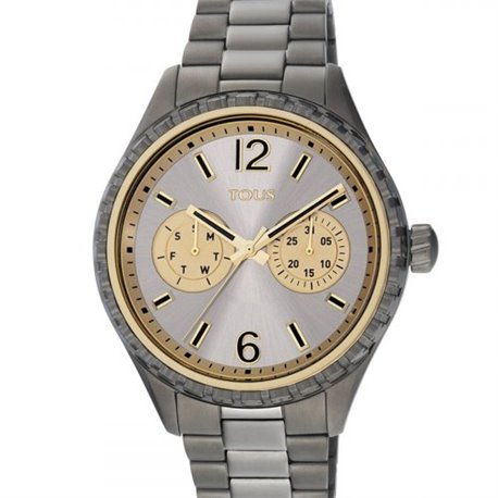 Reloj Tous T-Bear 200351035 mujer acero IP grey