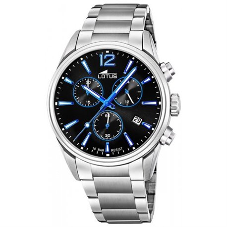 Reloj Lotus Chrono 18690/6 hombre acero bicolor