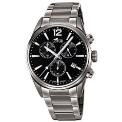 Reloj Lotus Chrono 18682/3 hombre acero gris