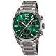 Reloj Lotus Chrono 18682/4 hombre acero verde