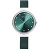 Reloj Bering Classic 12034-808 mujer acero verde