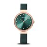 Reloj Bering Classic 12034-868 mujer acero verde