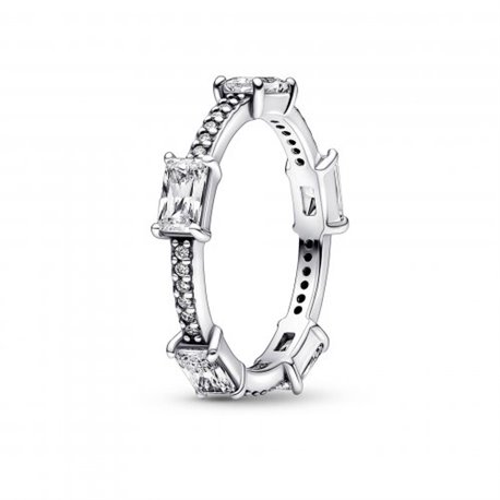 Anillo Pandora Timeless 192397C01-56 Barras pavé