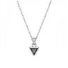 Colgante Swarovski Stilla 5648752 triangular gris