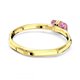 Brazalete Swarovski Lucent 5654679 rosa tono oro