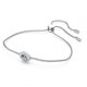 Pulsera Swarovski Angelic 5662141 cuadrada blanca