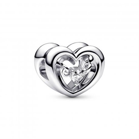 Charm Pandora Moments 792493C01 Corazón radiante